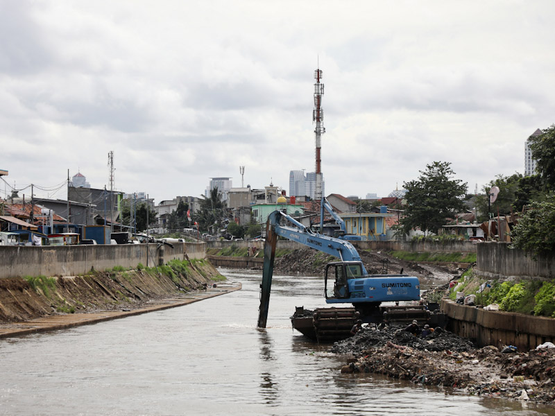 Penetapan Lokasi Normalisasi Ciliwung Bakal Diterbitkan Juni