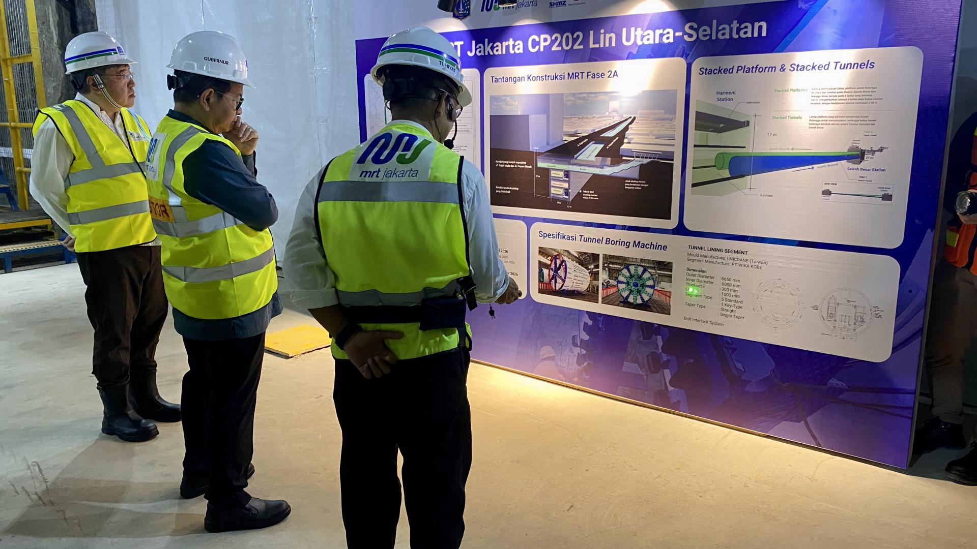 Luncurkan Tunnel Boring Machine 1, MRT Jakarta Siap Bangun Terowongan Kereta Bawah Tanah Terdalam di Indonesia