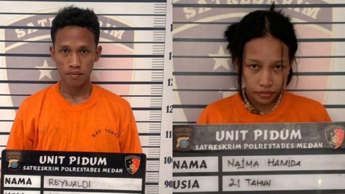 Ini Tampang Abang-Adik di Medan yang Kirim Mayat Bayi Hasil Inses Lewat Ojol