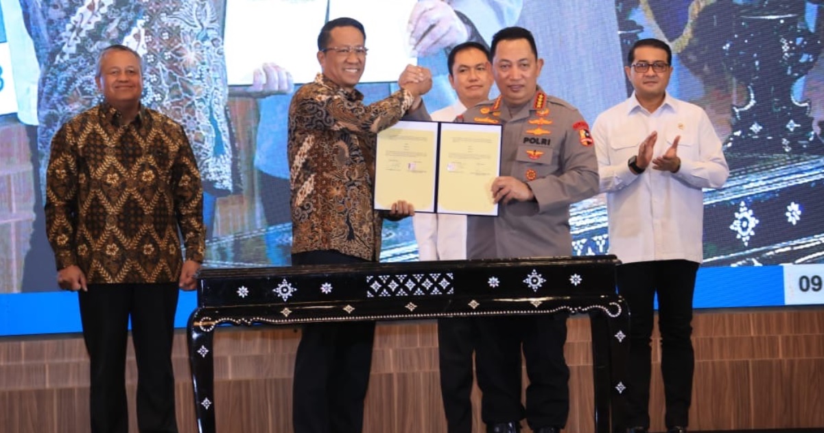Kementerian Hukum Teken MoU dengan 20 KL, termasuk Polri