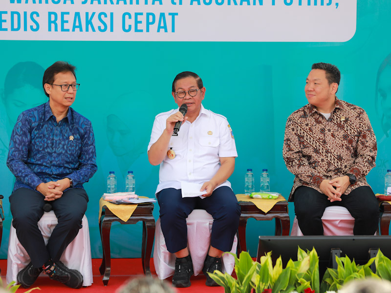 Pramono Anung Kerahkan Pasukan Putih Tangani TBC di Jakarta