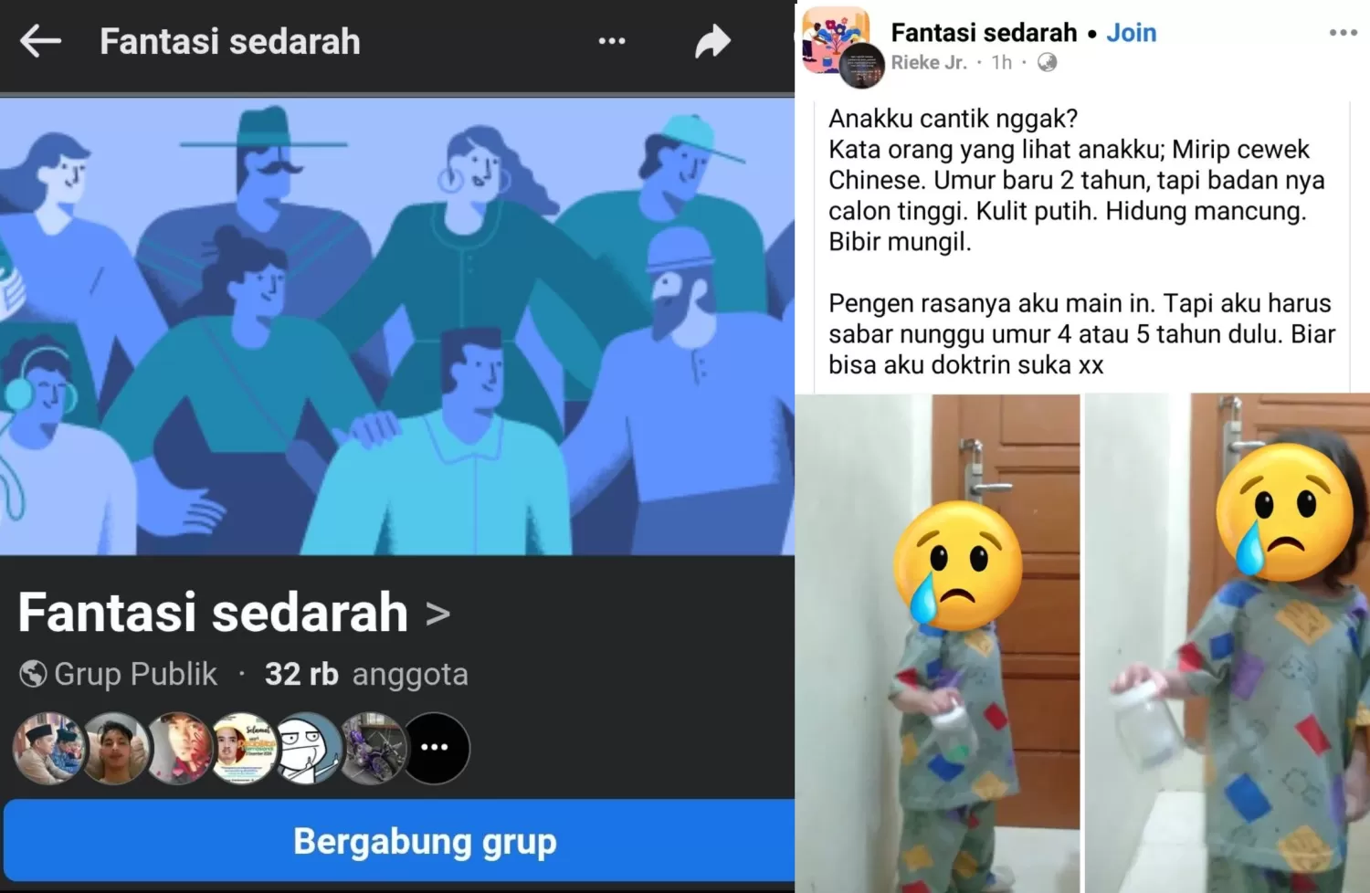 Polda Metro Jaya Selidiki Jejak Grup Facebook Fantasi Sedarah