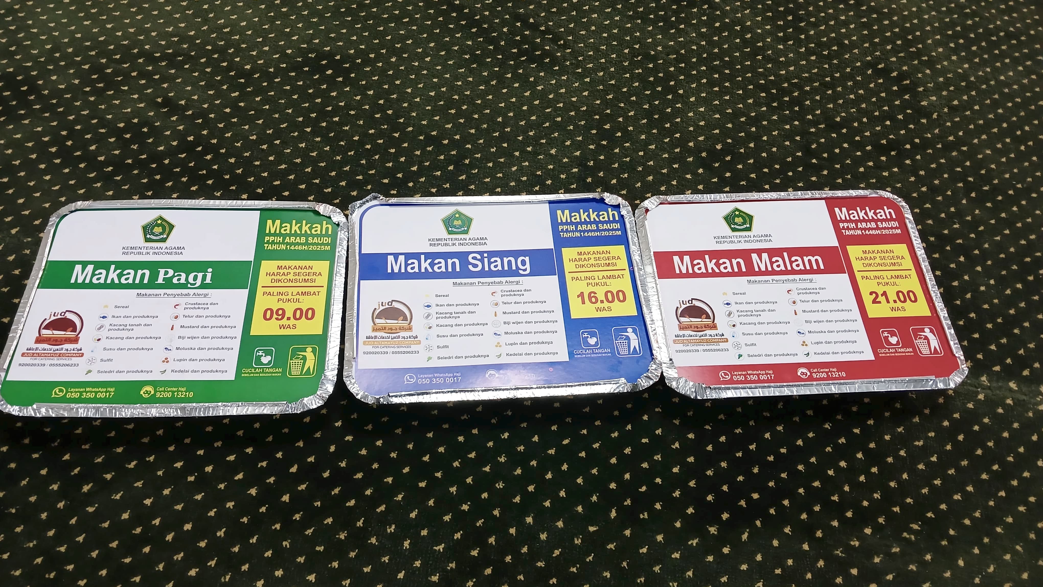Jaga Kesehatan Jemaah, Kemenkes Imbau Konsumsi Makanan Sesuai Jadwal Saji