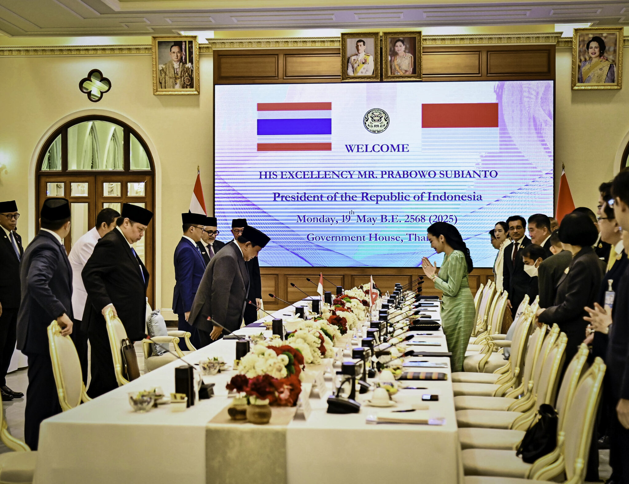 Presiden Prabowo Subianto Tegaskan Komitmen Penguatan Kemitraan Strategis Indonesia-Thailand