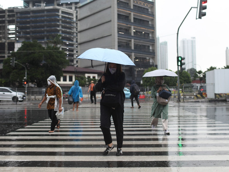 BMKG: Jakarta Bakal Diguyur Hujan Hari Ini
