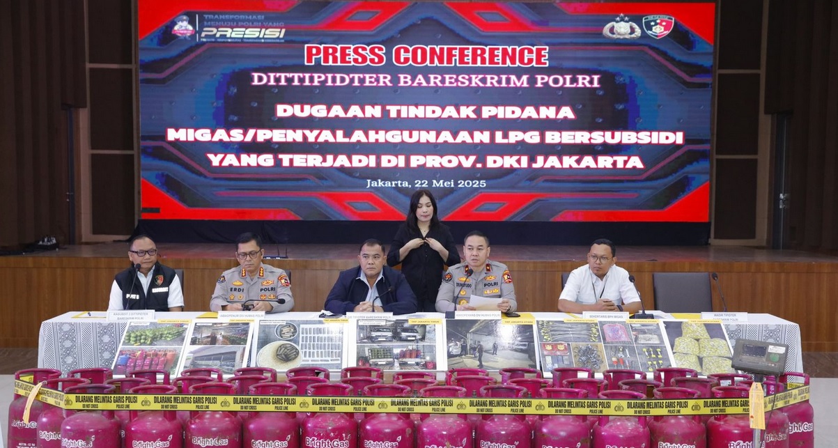 Sindikat Oplosan Gas Elpiji di Jakarta Terbongkar, Negara Rugi Belasan Miliar