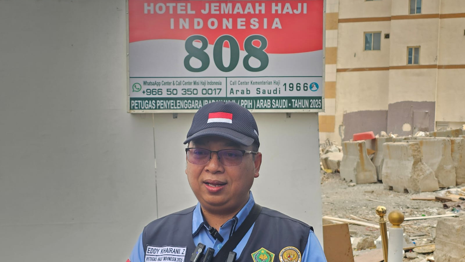 Jemaah JKG 41 Pindah Sendiri dari Hotel 808, PPIH: Dikawal Petugas Hingga Penginapan