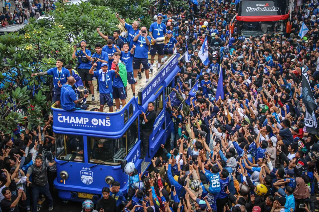 Ini Rute dan Daftar Jalan yang Ditutup Saat Pawai Juara Persib