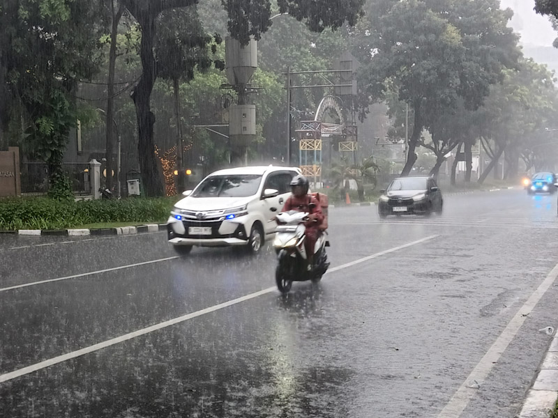 BMKG: Hujan Berpotensi Guyur Sejumlah Wilayah di Jakarta