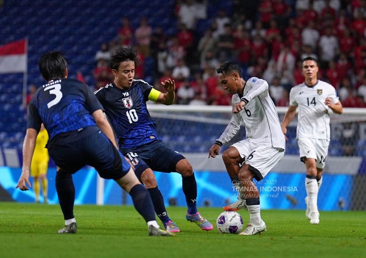 Hasil Timnas Jepang vs Timnas Indonesia: Skor 6-0