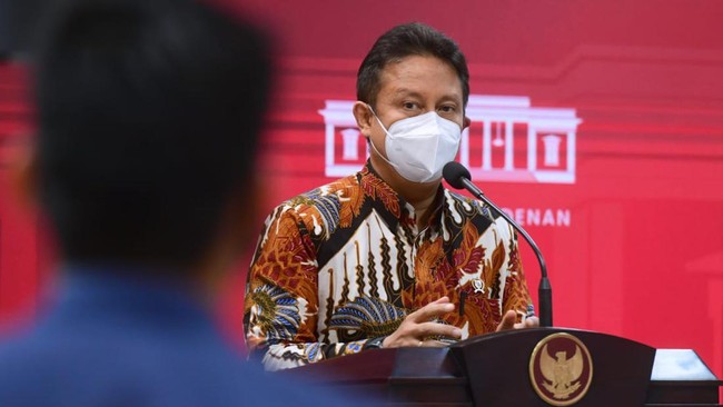 Menkes: Lonjakan Kasus Covid-19 di Indonesia Baru 1 Persen