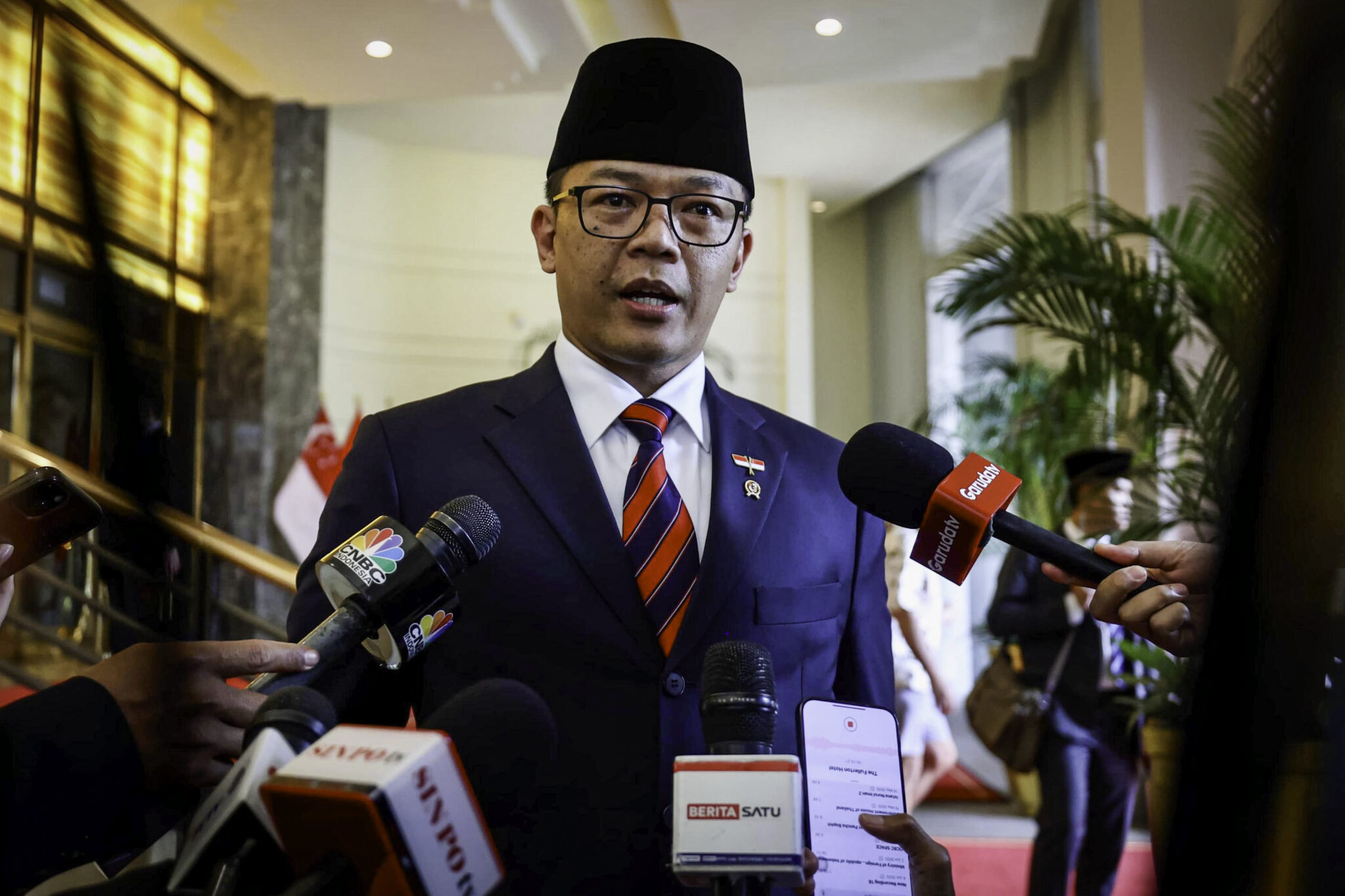 Menlu: Presiden Prabowo Tekankan Penguatan Hubungan Baik dengan Singapura