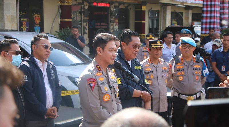 Polda Bali Berhasil Bekuk 3 Pelaku Penembakan WNA Australia