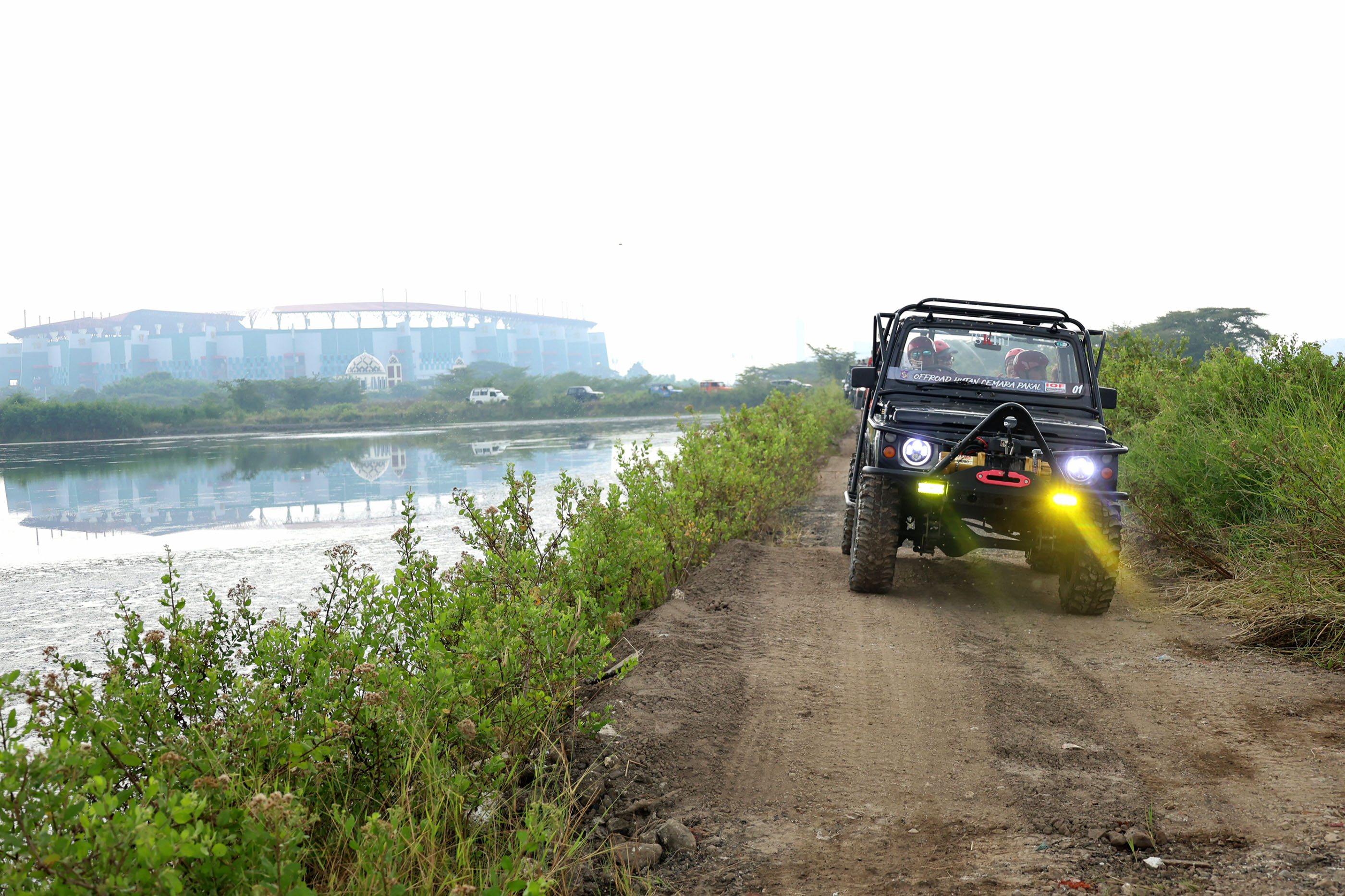 Resmi Dibuka, Wisata Offroad Hutan Cemara Pakal Surabaya Tawarkan Jalur Fun dan Adventure