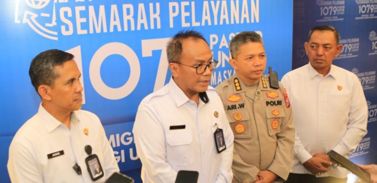 Semarak 1079 Paspor Untuk Negeri Wujud Sinergi Institusi Peringati Hari Bhayangkara ke-79