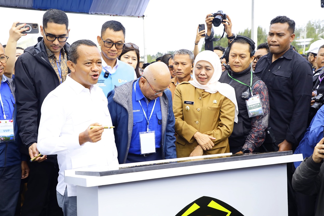 Presiden Prabowo Resmikan PLTP PLTS di 15 Provinsi, Gubernur Khofifah dan Menteri ESDM Ikuti dari Bondowoso