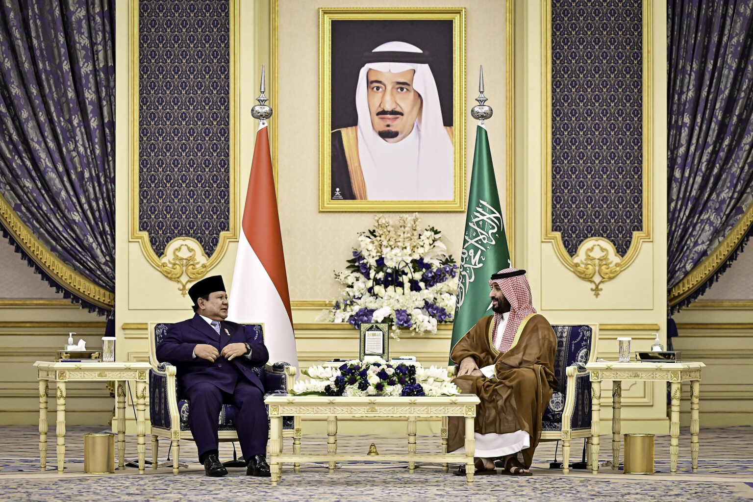 Prabowo dan Pangeran MBS Tandatangani Minutes of Meeting Dewan Koordinasi Tertinggi Indonesia-Arab Saudi