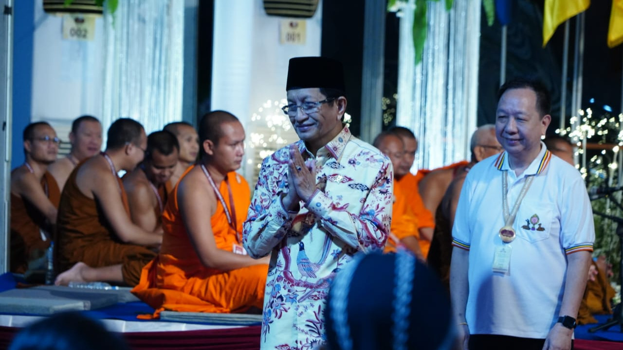 Menag Sebut Ajaran Buddha Relevan Hadapi Tantangan Post-Modern