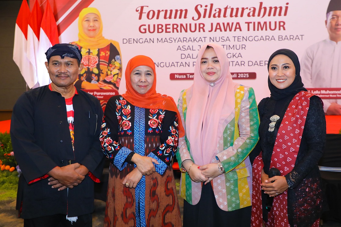 Kualitas SDM Meningkat Dahsyat, Gubernur Khofifah Apresiasi Masyarakat Asal Jatim di NTB