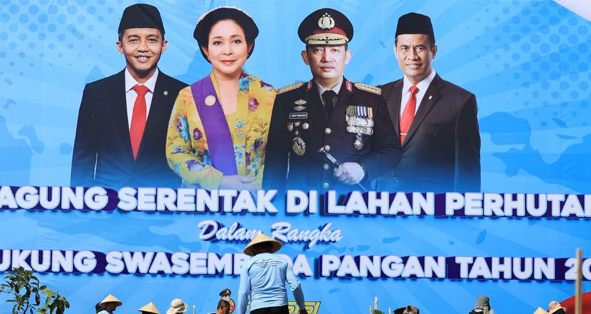 Menteri Pertanian: Berkat Kapolri dan Jajaran, Produksi Jagung Naik