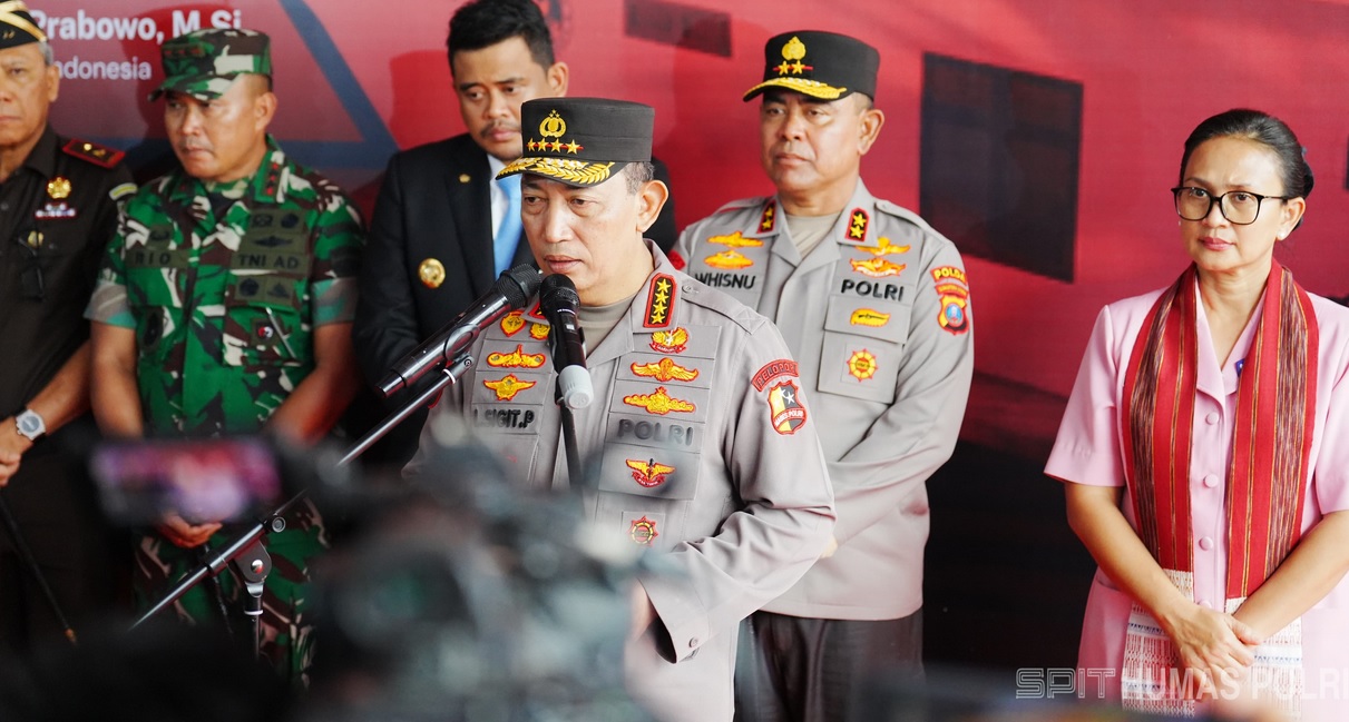 Hadiri Groundbreaking 29 SPPG Polda Sumut dan Jajaran, Kapolri Komitmen Dukung Program MBG