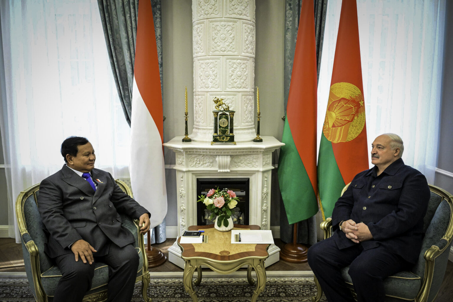 Bertemu Presiden Lukashenko di Ozyorny, Prabowo Bahas Kerja Sama Komoditas Strategis