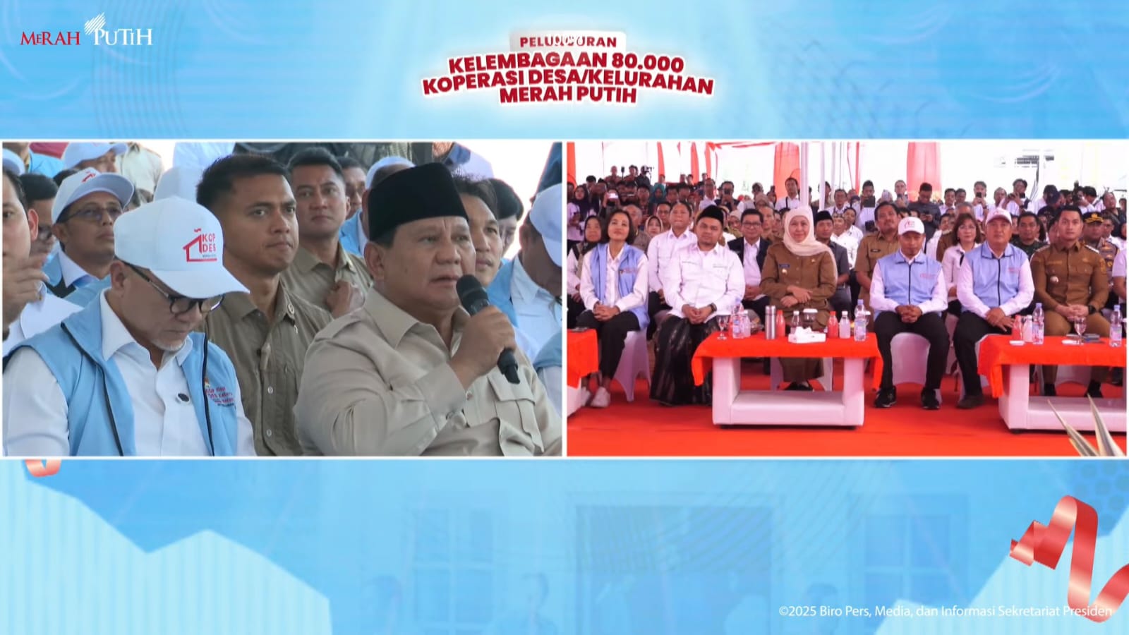 Jatim Tuntaskan 8.494 Koperasi Merah Putih, Gubernur Khofifah Kawal Gagasan Besar Presiden Prabowo Bangun Ekonomi dari Desa