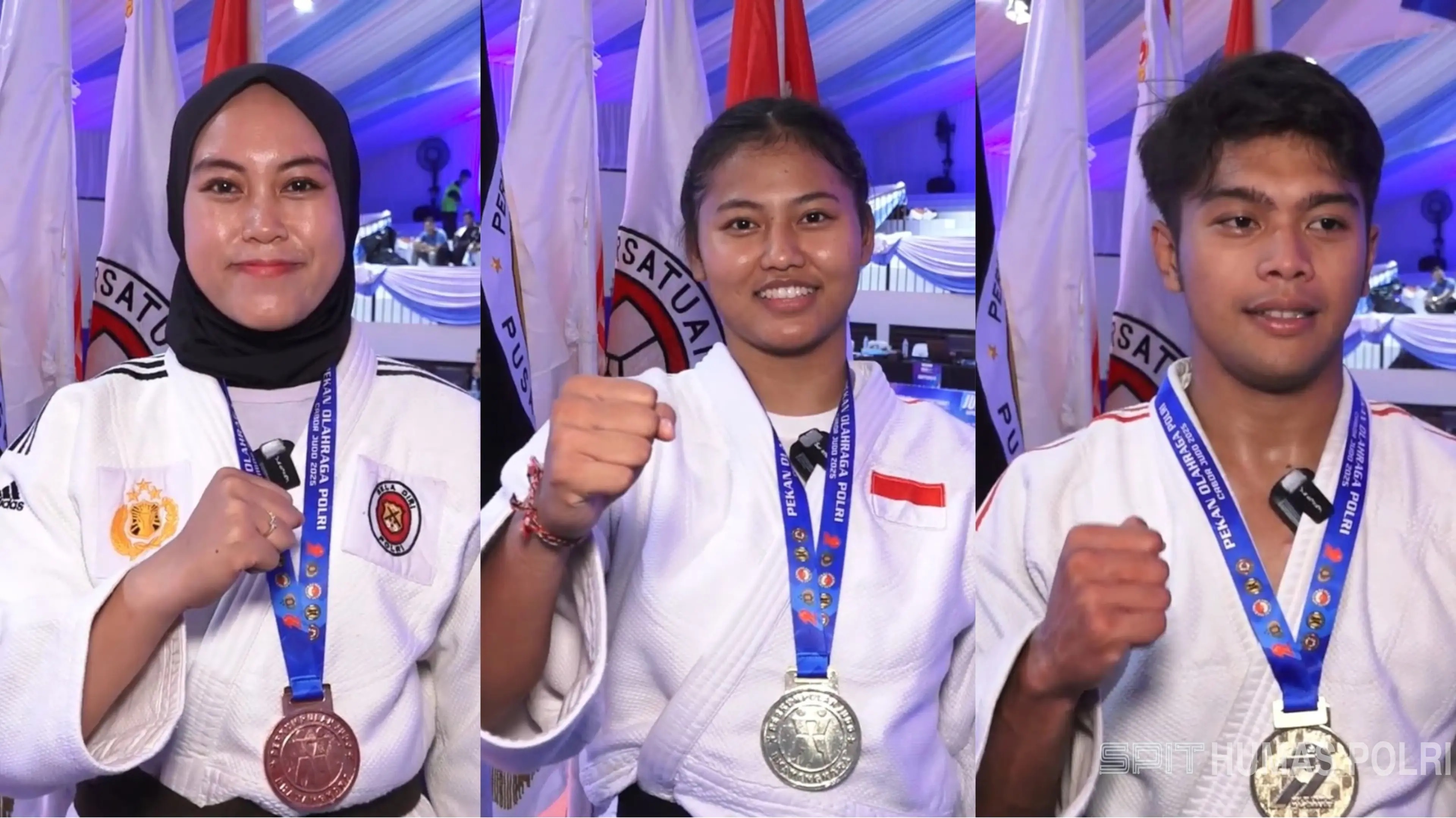 Dikalungkan Medali Juara, Atlet Judo Polri: Terima Kasih Pak Kapolri