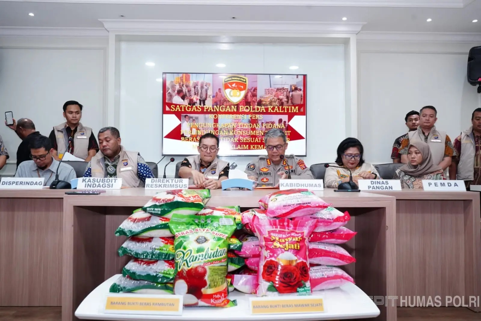 Beras Premiun Oplosan di Kaltim Diungkap, Ternyata Mereknya Tak Terdaftar di Bapanas