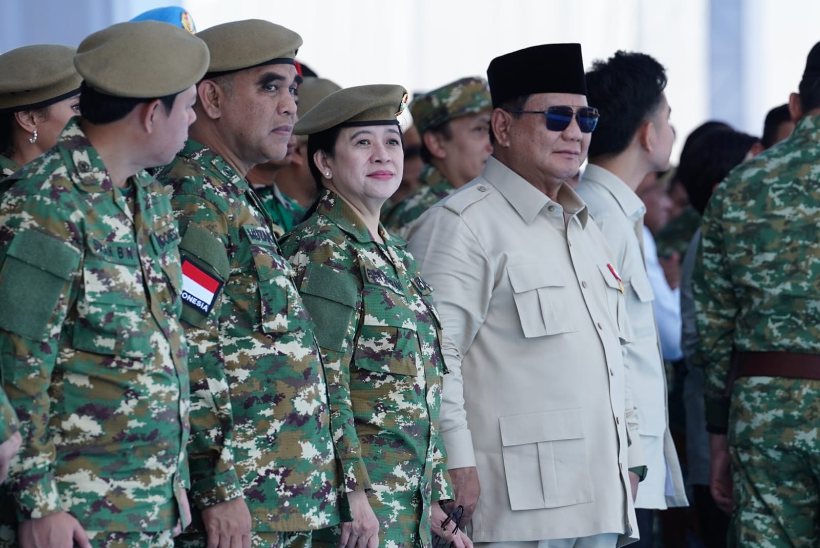 Hadiri Apel Gelar Pasukan dan Kehormatan Militer, Puan Maharani Harap TNI Makin Solid