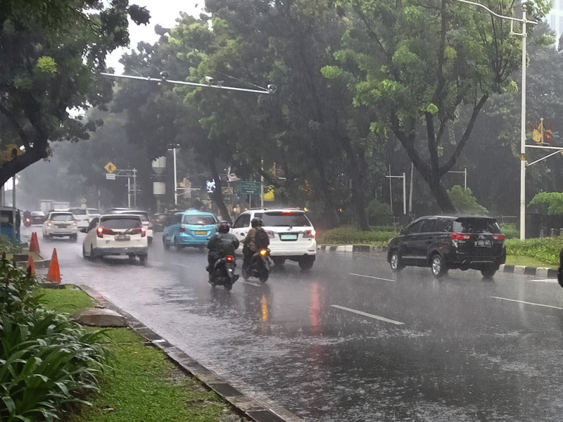 Jakarta Berpotensi Diguyur Hujan Hari Ini