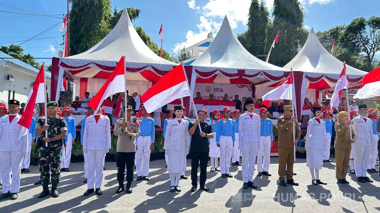 Gerak Jalan Indah, Ajang Semangat Kemerdekaan di Kota Baubau