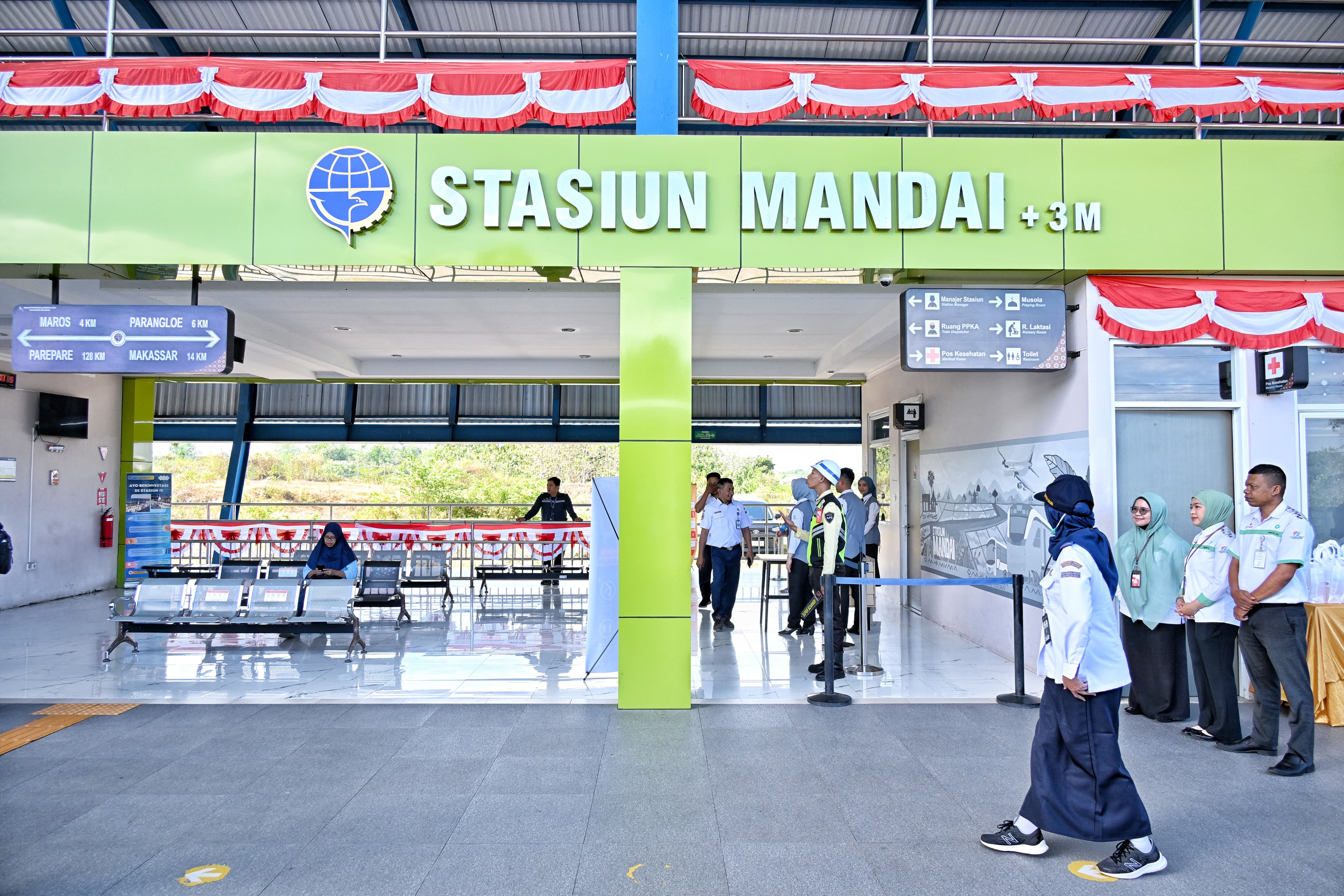 Stasiun KA di Sulawesi Selatan Akan Terhubung dengan Pelabuhan dan Terminal