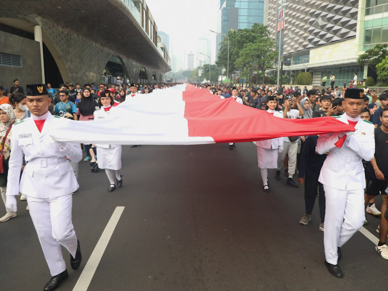 Catat! Ini Rute dan Rekayasa Lalu Lintas Jelang Pesta Rakyat HUT ke-80 RI