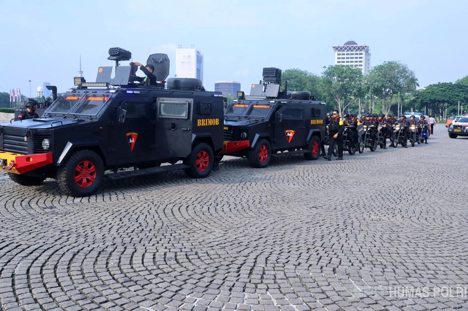 Jamin Rasa Aman dan Tertibkan Situasi lewat Patroli Skala Besar