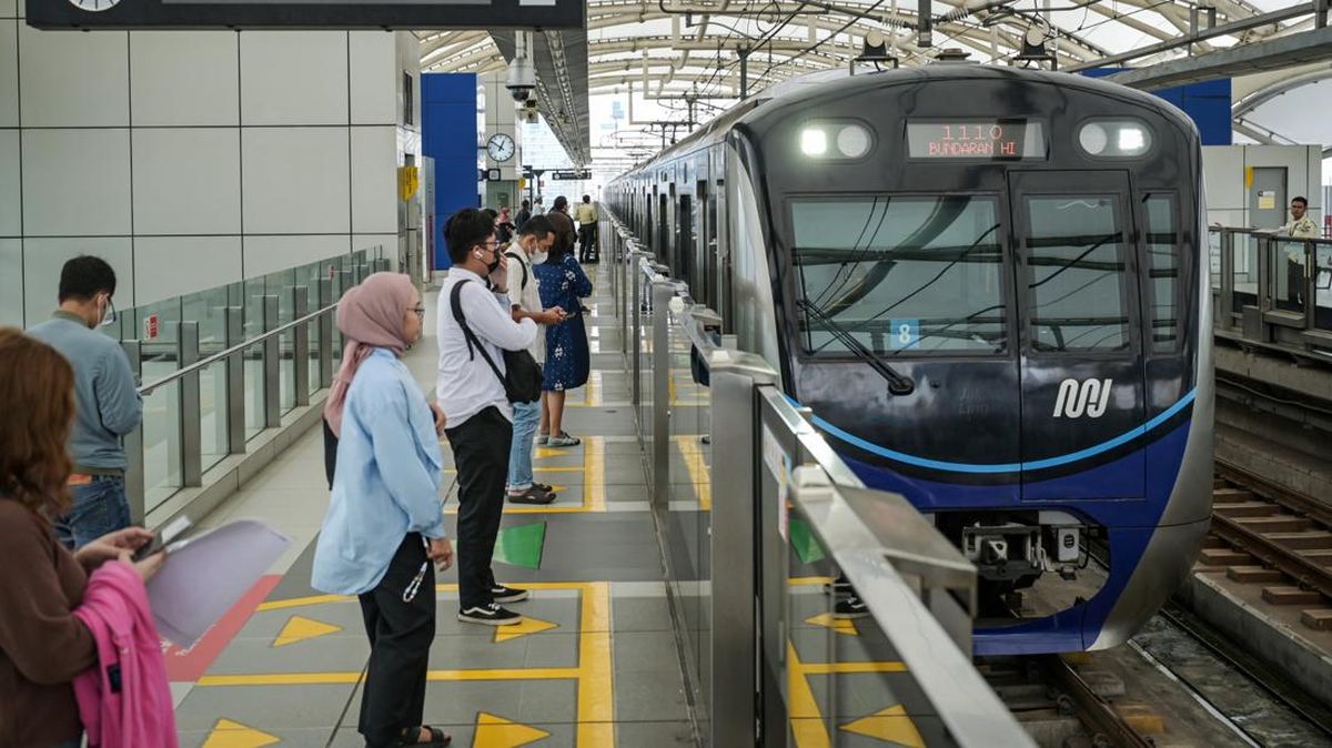 MRT Jakarta Berlakukan Tarif Rp1 Hingga 7 September 2025