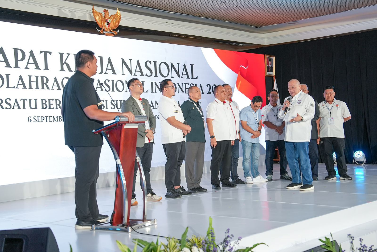 Hadiri Rakernas KONI, Menpora Digempur Soal Permenpora 14 2024