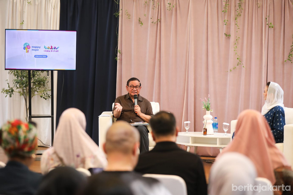 Gubernur Pramono Tegaskan Pentingnya Budaya Literasi Sejak Usia Dini