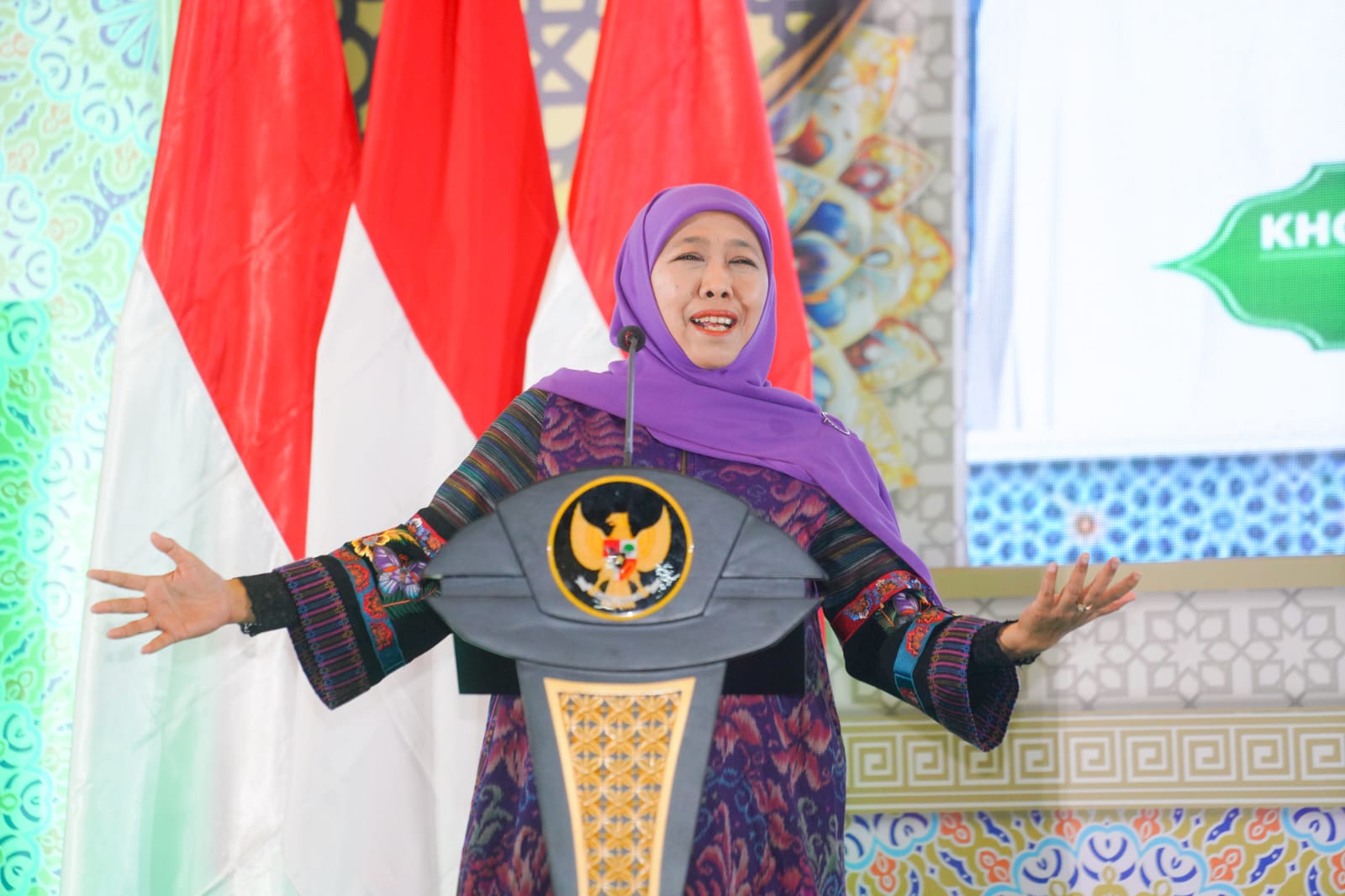 Gubernur Khofifah: Beasiswa LPPD Jatim Komitmen Siapkan Indonesia Emas 2045 dengan Generasi Emas