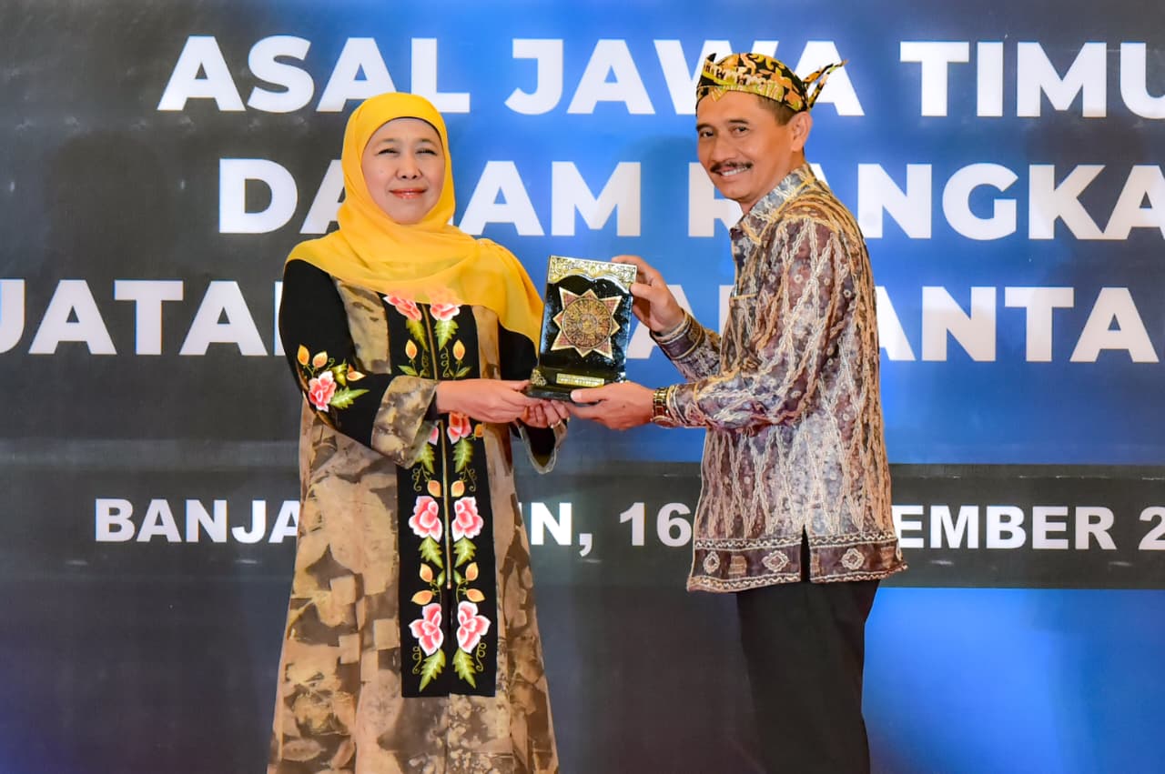 Silaturahmi Bersama Masyarakat Kalsel Asal Jatim, Gubernur Khofifah Dorong Kolaborasi Ekonomi dan Perkuat Persaudaraan Kebangsaan