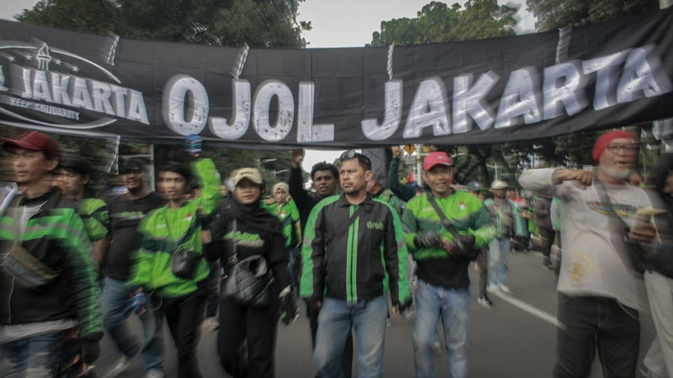 6.118 Personel Amankan Aksi Unjuk Rasa Ojol di Jakarta Hari Ini