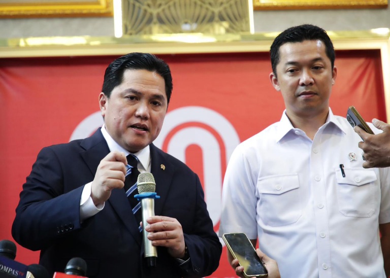 Usai Sertijab, Erick Thohir Sampaikan Amanat Presiden Prabowo