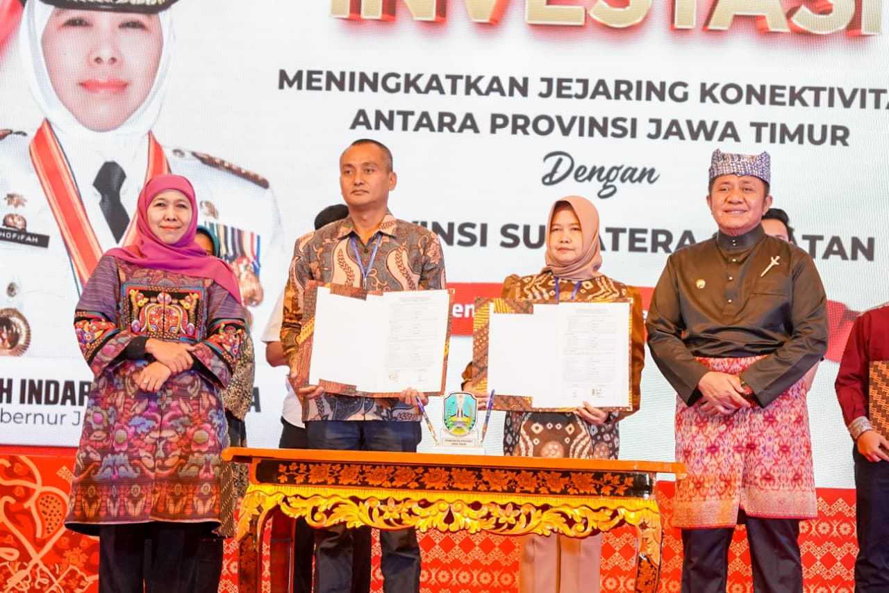 Gubernur Khofifah Pimpin Misi Dagang Jatim Sumsel Sukses, Catatkan Transaksi Rp1 Triliun Lebih, Optimis Perkuat Jejaring Perdagangan Antardaerah