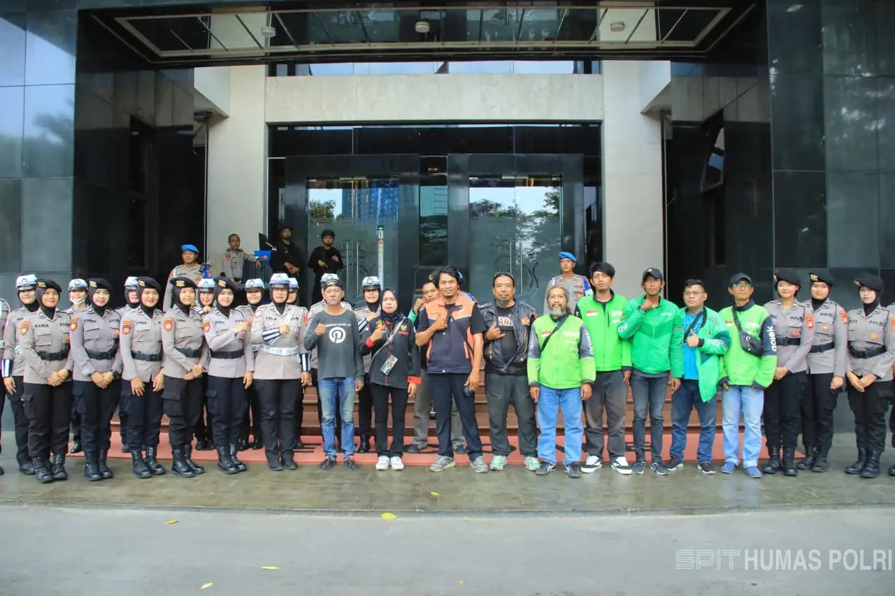 Sinergi Bersama Komunitas Ojek Online Untuk Jaga Jakarta