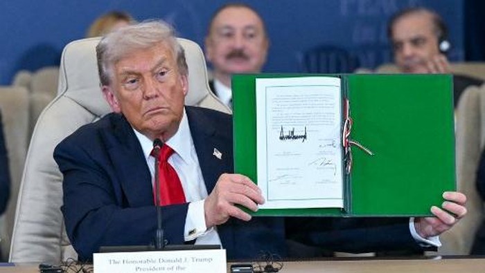 Bersejarah! Trump dan Erdogan Teken Kesepakatan Damai Gaza di Mesir
