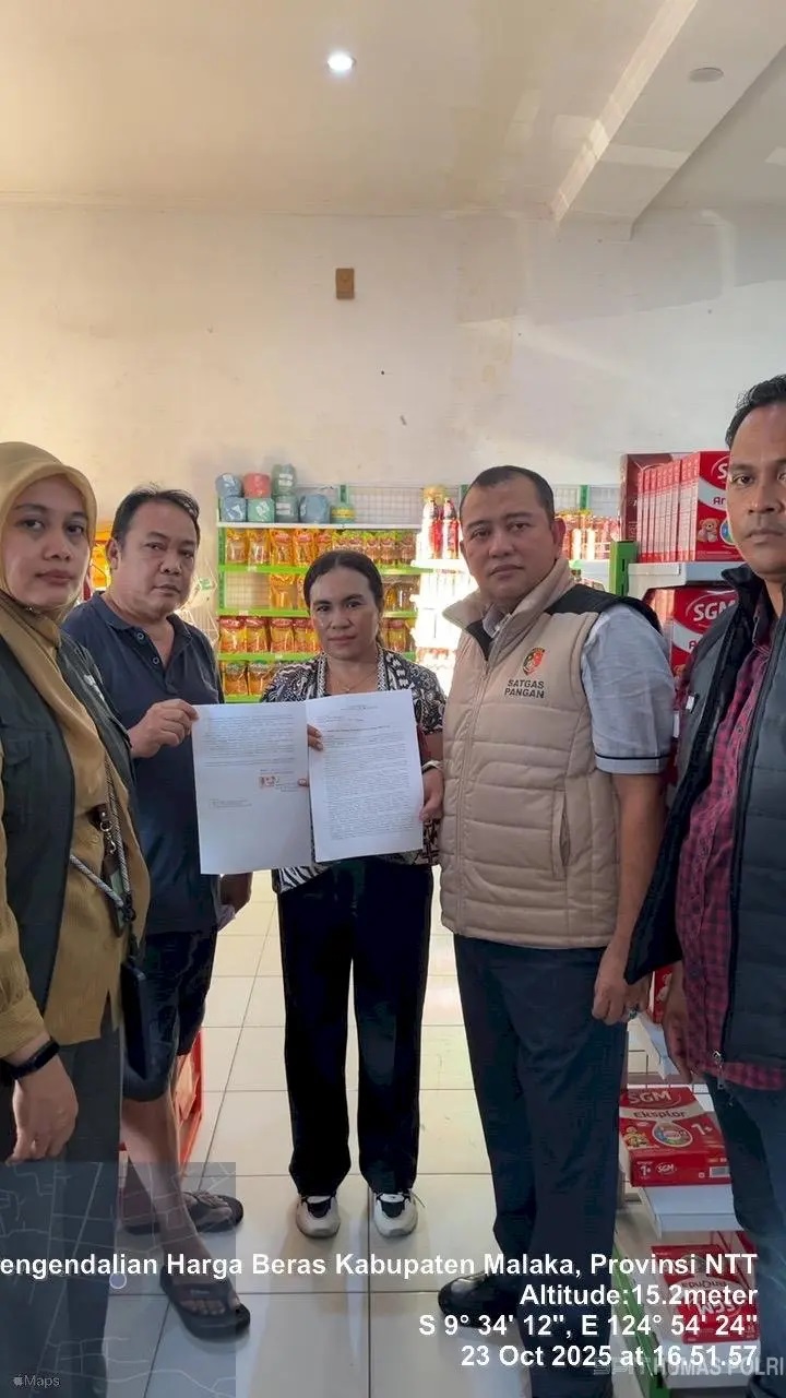 Cek Harga Beras Bareng Bapanas, Sejumlah Toko di Malaka Kedapatan Jual di Atas HET