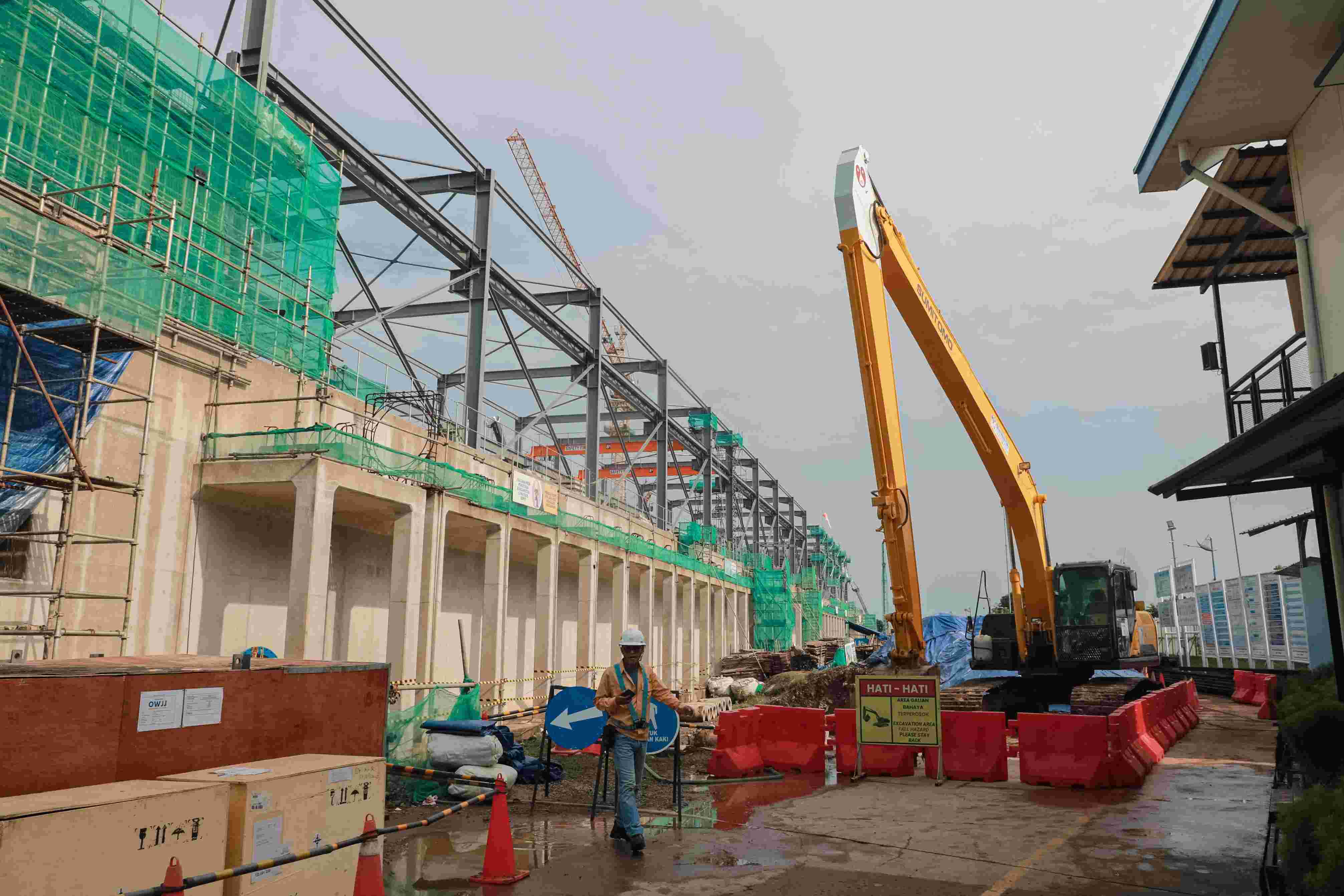 Dorong Sistem Air Limbah Terintegrasi, Gubernur Pramono Tinjau Pembangunan JSDP Zona I Pluit