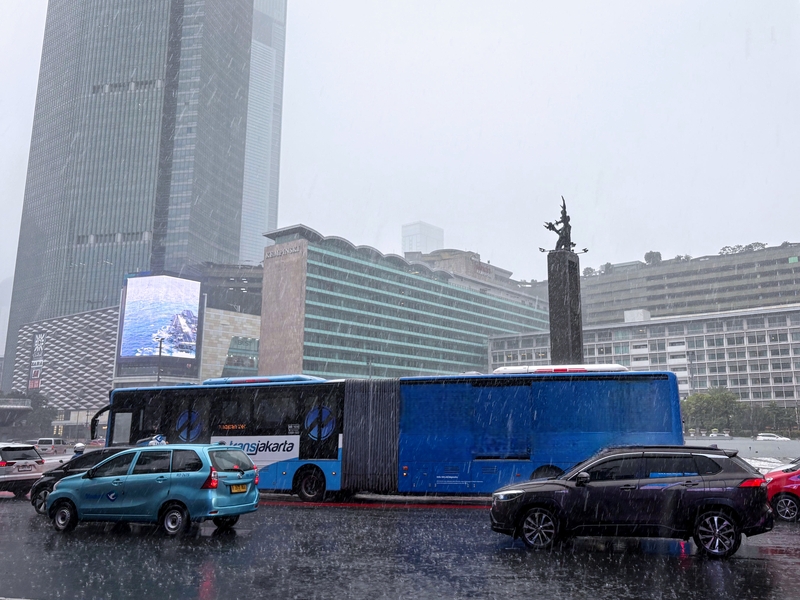 BMKG: Cuaca Jakarta Diprakirakan Berawan hingga Hujan Hari Ini