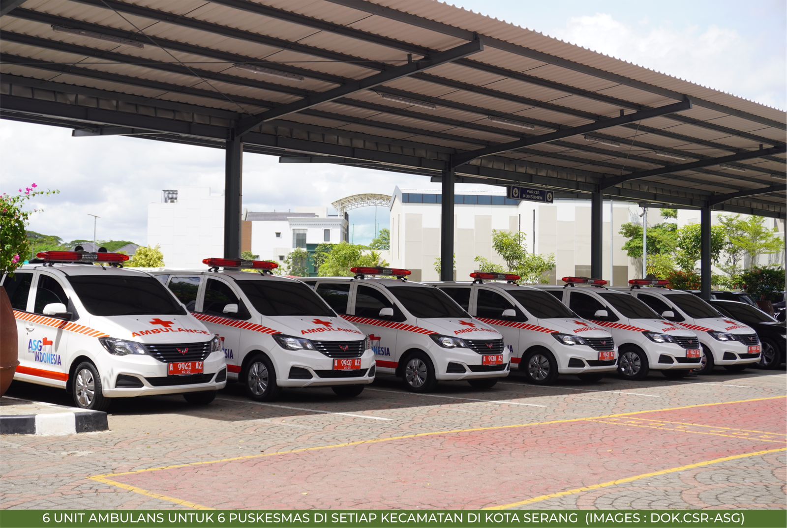 Lewat CSR, ASG Tingkatkan Layanan Kesehatan Kota Serang dengan Ambulans Baru