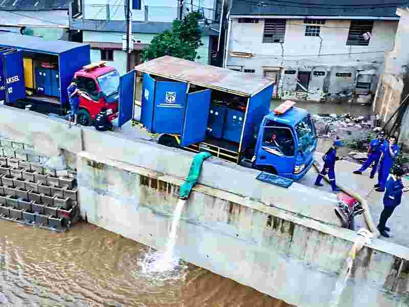 Antisipasi Cuaca Ekstrem, Pemprov DKI Tingkatkan Mitigasi Banjir di Seluruh Wilayah
